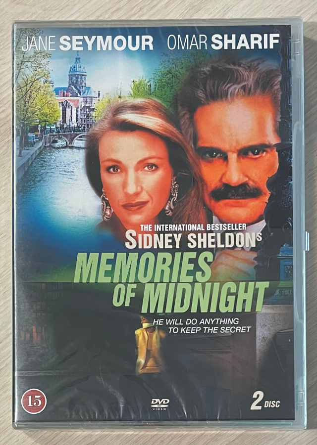 Sidney Sheldon: SYDÄNYÖN MUISTOT (2DVD) minisarja (UUSI)