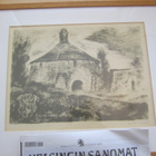 VANHA Litografia Matti Visanti Käkisälmi 1943 KäsinSigneerat - pikkukuva 1