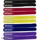 Deltaco Velcro Tarranauhat, 21x180mm, 10kpl, 5 väriä *UUSI* - pikkukuva 1