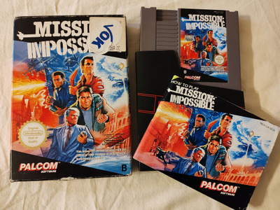 NES Mission: Impossible (SCN, CIB)