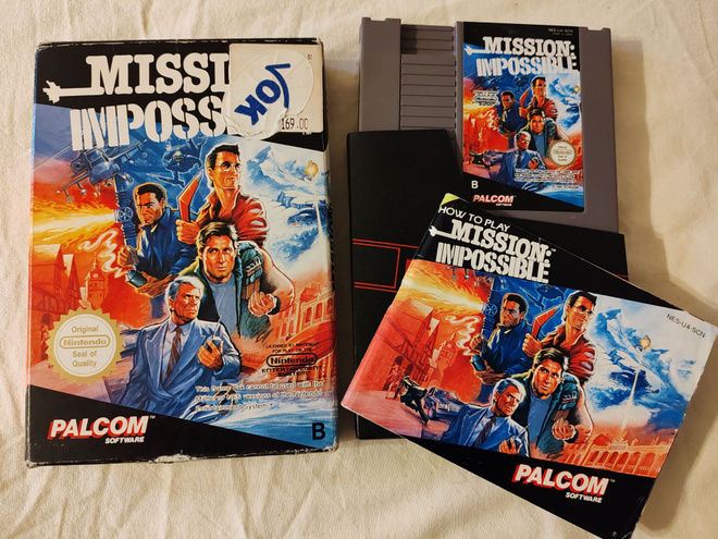 NES Mission: Impossible (SCN, CIB)