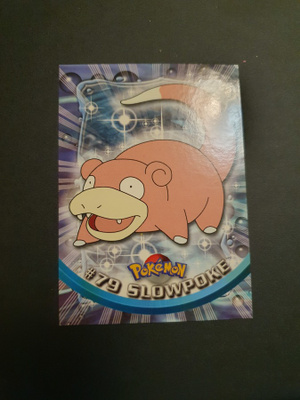 Slowpoke #79 Pokemon Topps TV Animation Edition card