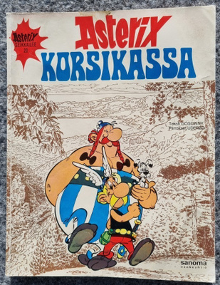 Asterix Korsikassa, 1. painos 1975
