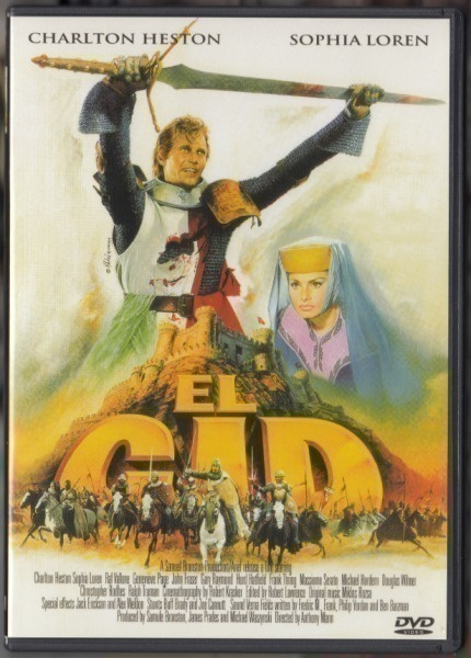 EL CID (v.1961)(Charlton Heston, Sophia Loren)