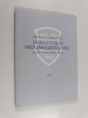 Helsingin pörssiklubi r.y. : Jäsenluettelo 1981 - Helsing...