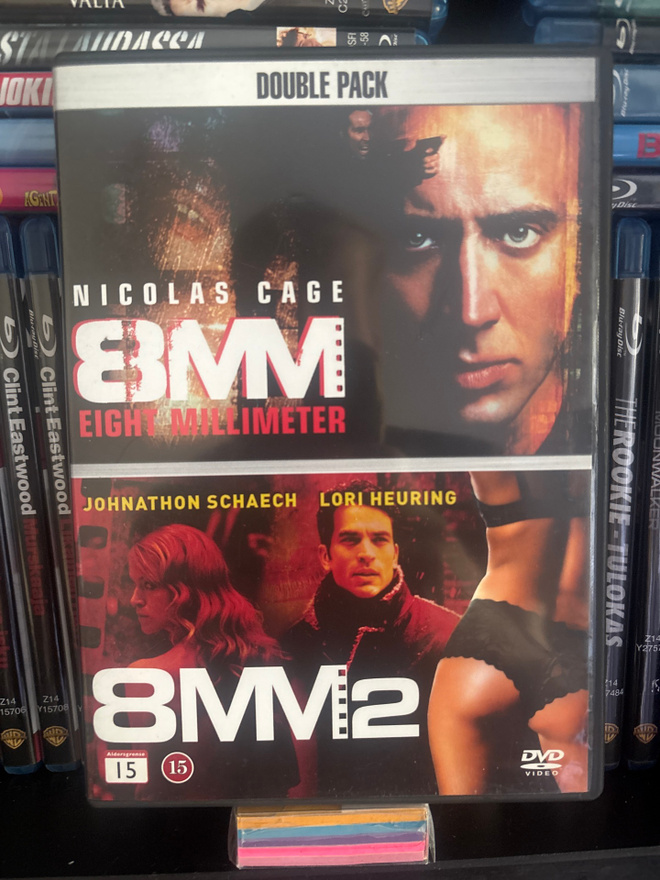8MM molemmat (1999) Nicolas Cage