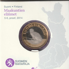 MAAKUNTIEN ELÄIMET 5€ PROOF2014 YHT.3 KPL - pikkukuva 3