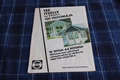 TEE ITSELLE tai lahjaksi 101 HUVIMAJA (1995 k.po.)