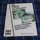 TEE ITSELLE tai lahjaksi 101 HUVIMAJA (1995 k.po.) - pikkukuva 1