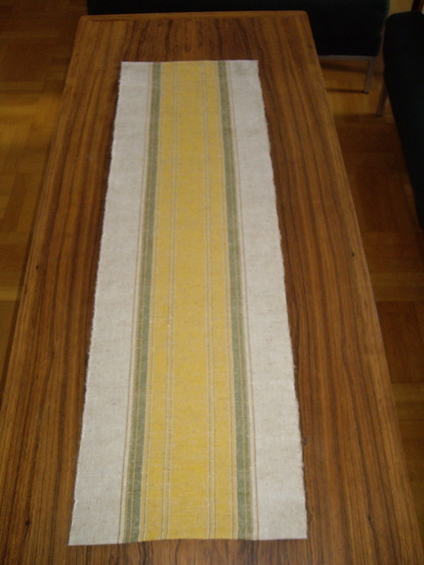 PELLAVALIINA 120x35cm  Kelta-vihreä