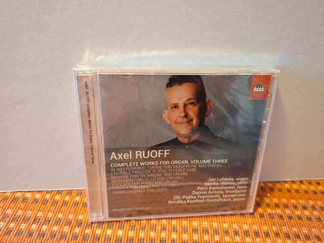 Ruoff Axel:Complete Works For Organ Vol.3-Jan Lehtola CD(new