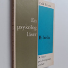 Erik Petren : En psykolog läser Bibeln : kristet psykolog... - pikkukuva 1