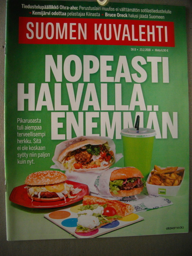 Suomen Kuvalehti Nro 8/2018 (23.1)