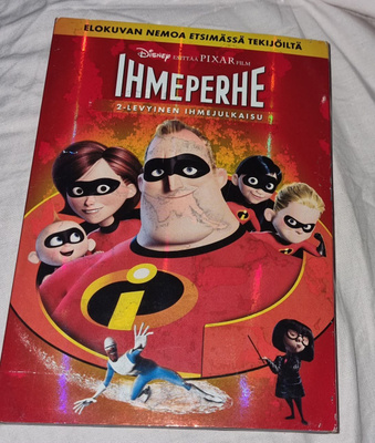 DVD Ihmeperhe 2dvd Disney Pixar