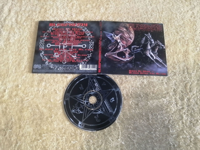 BLASPHEMY - Gods Of War Digipack-CD