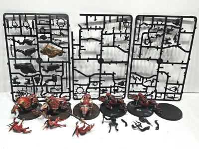 WH40K / WHFB - 6kpl Bloodcrushers of Khorne [F109]