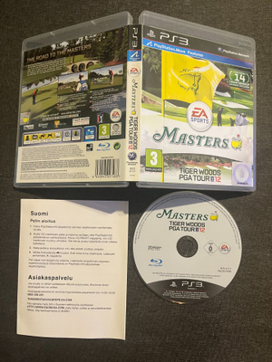Tiger Woods PGA Tour 12 PS3 (Suomijulkaisu)