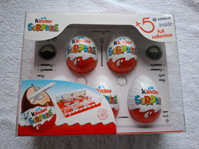 Kinder Surprise Airbus Collection