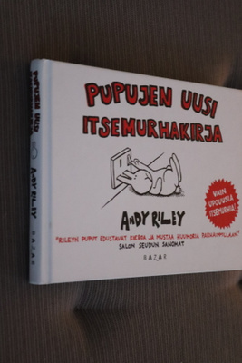 Andy Riley : Pupujen uusi itsemurhakirja ( 1.p. 2011 )