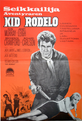 Elokuvajuliste: Seikkailija Kid Rodelo (Janet Leigh)