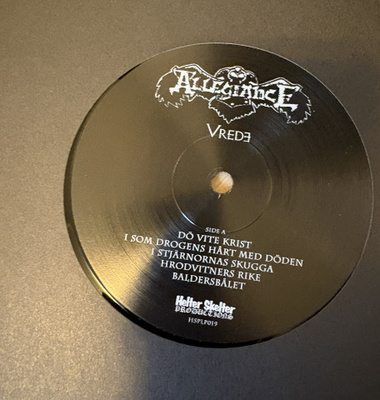 !!EI KANSIA!! Allegiance - Vrede !!VAIN LEVY!! LP