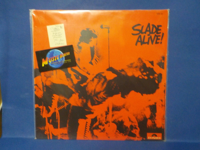 SLADE - ALIVE M-/M-SAKSA 1982 1. PAINOS LP