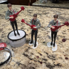 Beatles figuurit / plastic figurines cake toppers; 1960-luku - pikkukuva 1