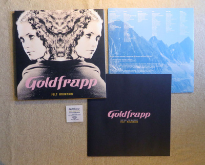 GOLDFRAPP: Felt mountain LP (Kultavinyyli, vihko, Gatefold)