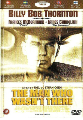 dvd, The Man Who Wasn't There (Billy Bob Thornton) [draama,