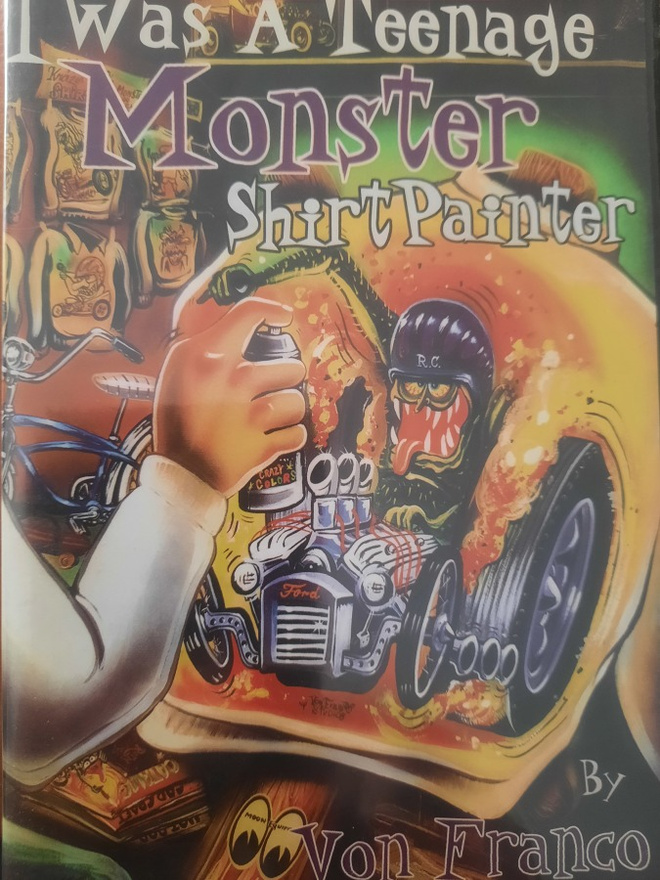 I WAS A TEENAGE MONSTER SHIRT PAINTER DVD