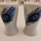 Kynttilänjalka 2 kpl Peacock blue - pikkukuva 4