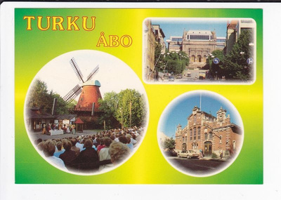 TURKU MONIKUVA POSTIKORTTI