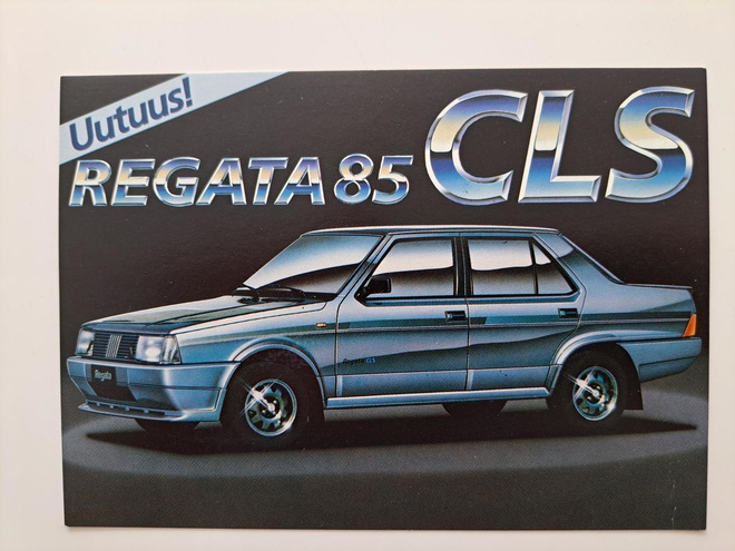 Postikortti: Fiat Regata 85 CLS