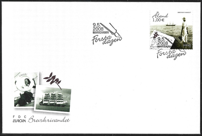 FDC ÅL 2008  Eurooppa Kirjeen kirjoittaminen  LaPe ÅL 292