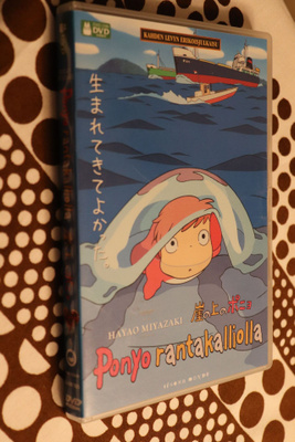 2DVD Ponyo rantakalliolla ( 2010 Hayao Miyazaki )