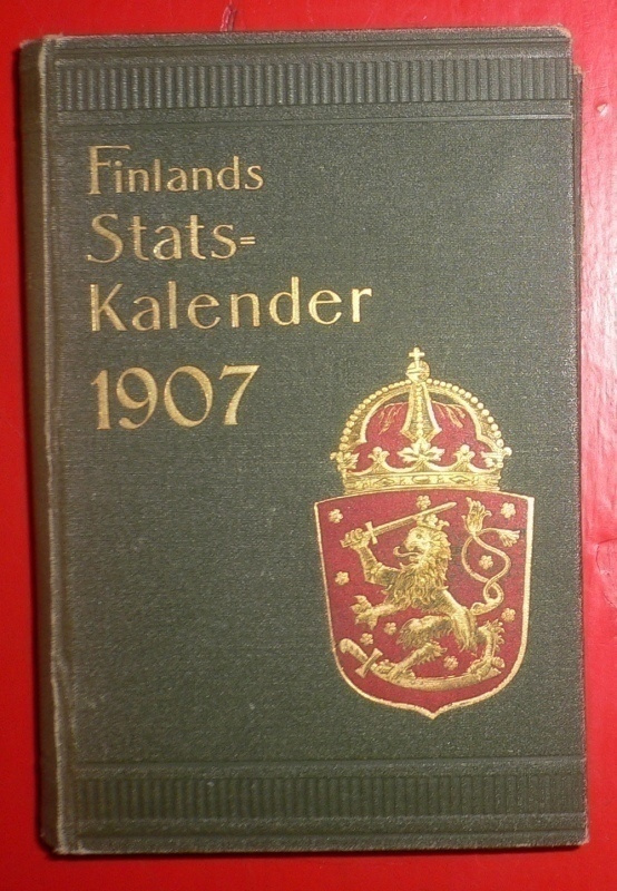Finlands Stats - Kalender 1907