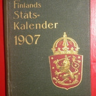 Finlands Stats - Kalender 1907 - pikkukuva 1