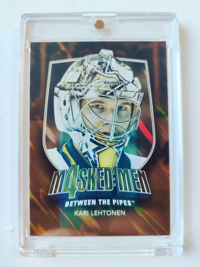 Kari Lehtonen - 11-12 ITG Masked Men 4 Gold /10