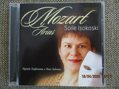 Soile Isokoski MOZART ARIAS (CD) Tapiola Sinfonietta