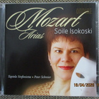 Soile Isokoski MOZART ARIAS (CD) Tapiola Sinfonietta - pikkukuva 1