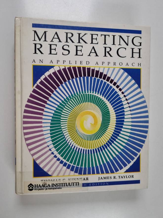 Thomas C. Kinnear : Marketing research : an applied approach