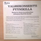Kanerva-Kuoro - Valssikonsertti Pyynikillä LP - pikkukuva 2