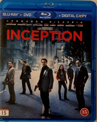 INCEPTION BLU-RAY + DVD