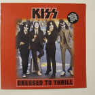 Kiss Dressed To Thrill Värivinyyli LP Etched Harmaa - pikkukuva 1