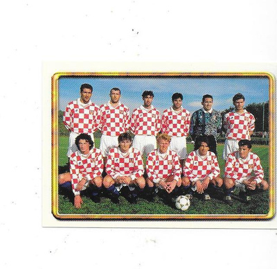 1998 Navarrete FIFA France 98 World Cup #187 TEAM CROATIA