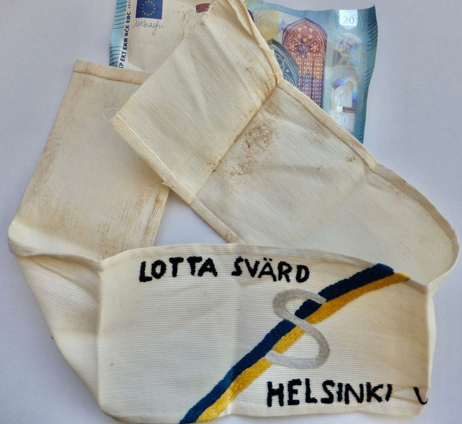 VANHA Hihanauha Lotta Svärd Helsinki VI