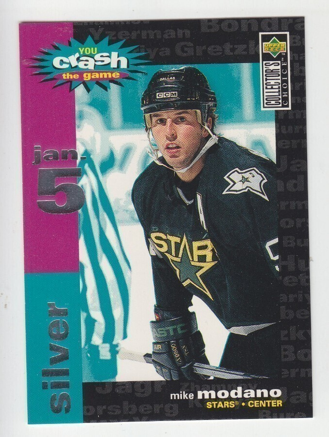 Mike Modano UD CC Crash the Game