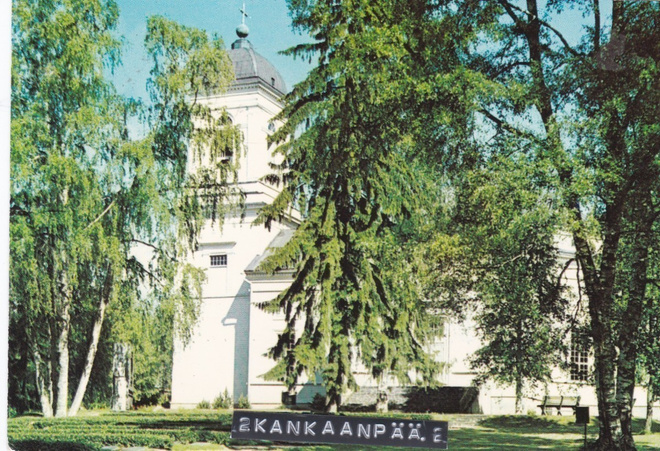 KIRKKOKORTTI - KANKAANPÄÄN KIRKKO - 1