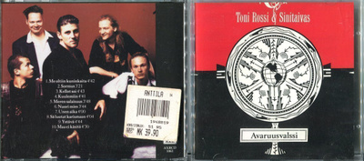 TONI ROSSI & SINITAIVAS . CD-LEVY . AVARUUSVALSSI