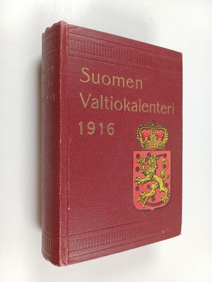 Suomen valtiokalenteri vuodelle 1916